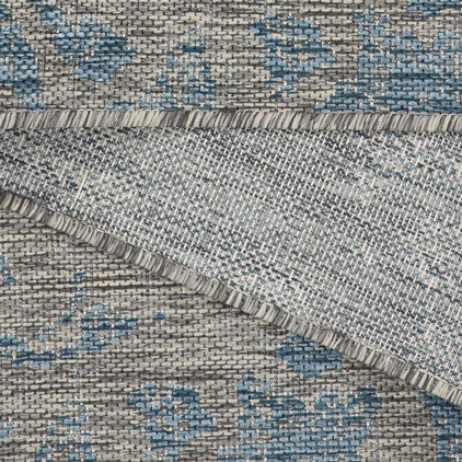Aqua Flatweave Outdoor Rug - Lanark - Image 7