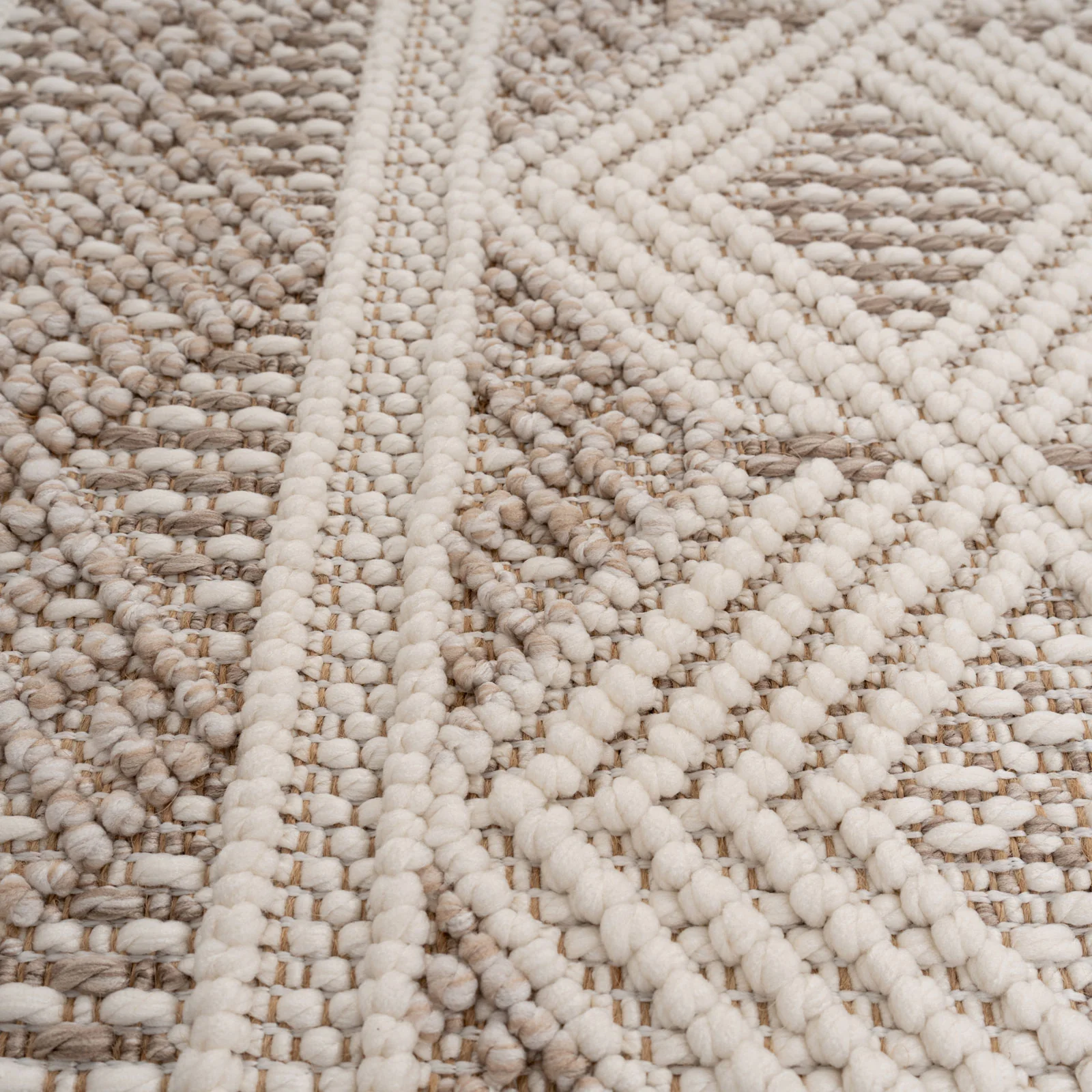 Beige Tribal Motif Rug - Armo - Image 5