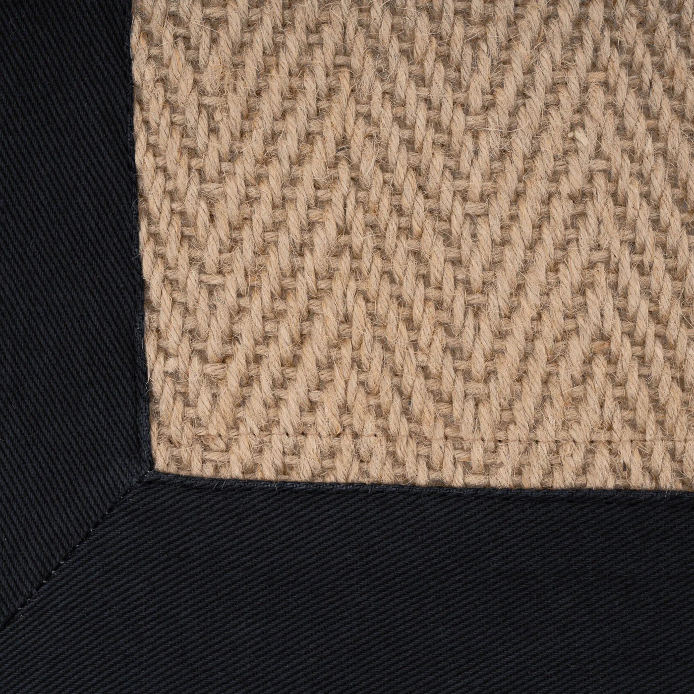 Black Border Jute Rug - Juliette Black - Image 5