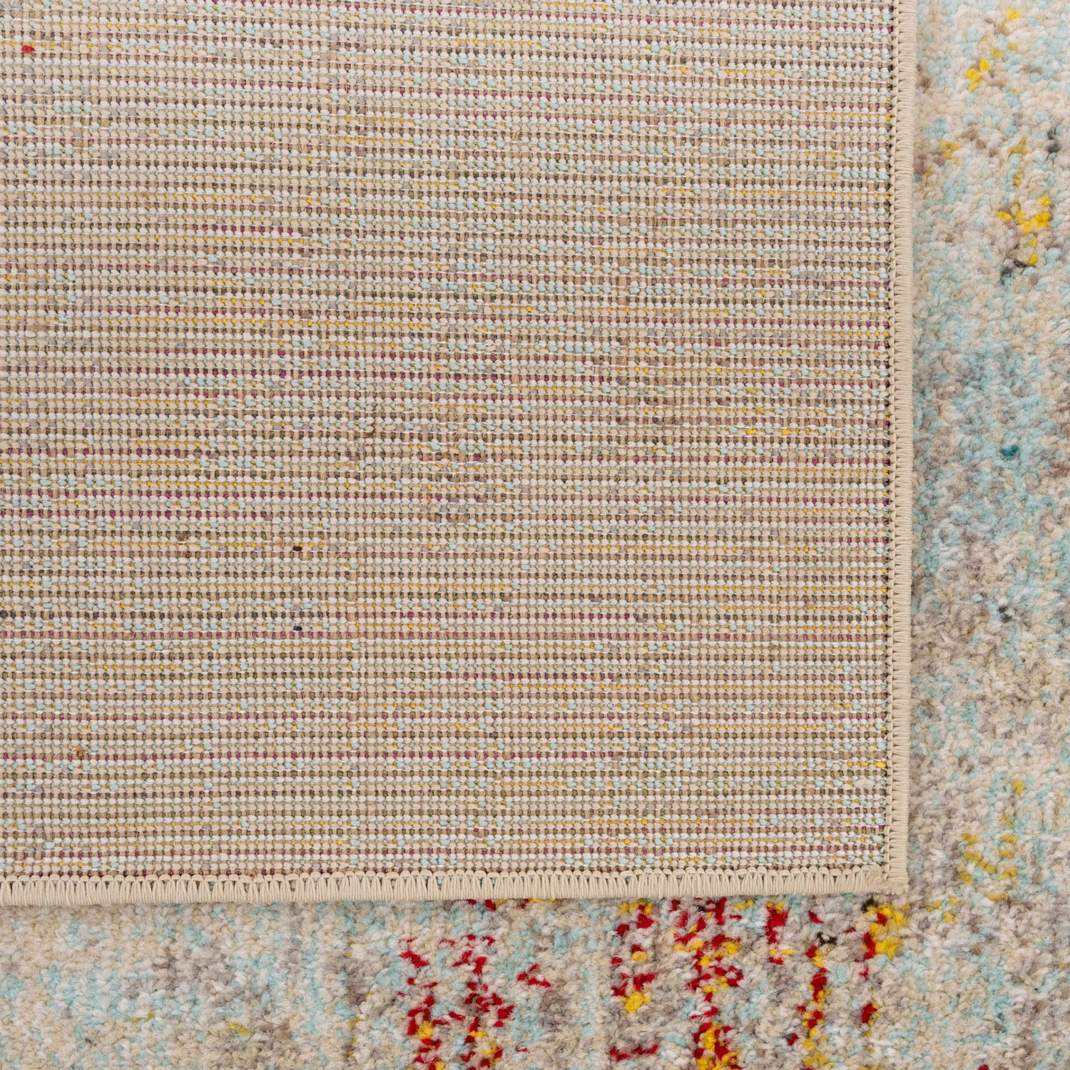 Blue Chevron Area Rug - Agatha - Image 7