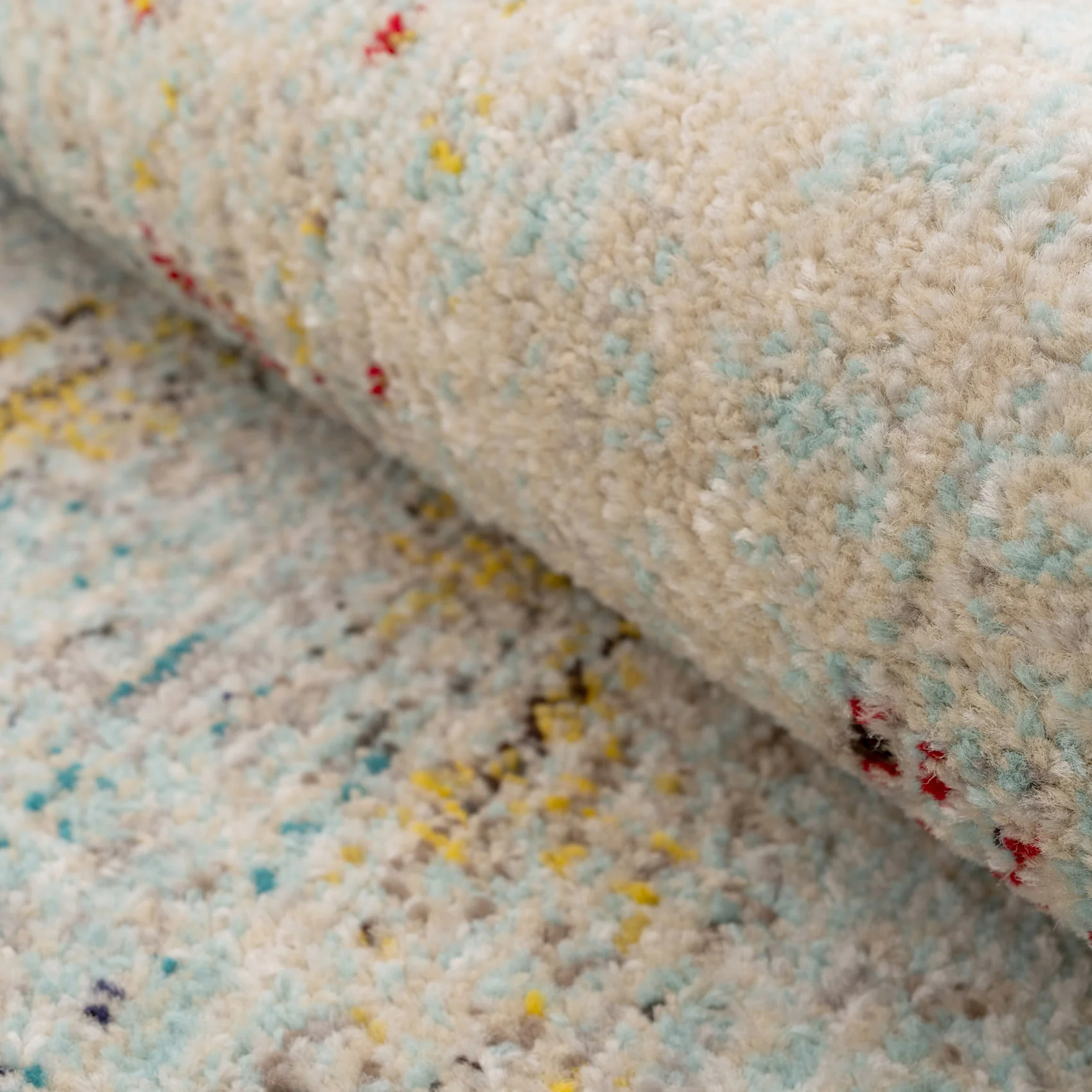 Blue Chevron Area Rug - Agatha - Image 9