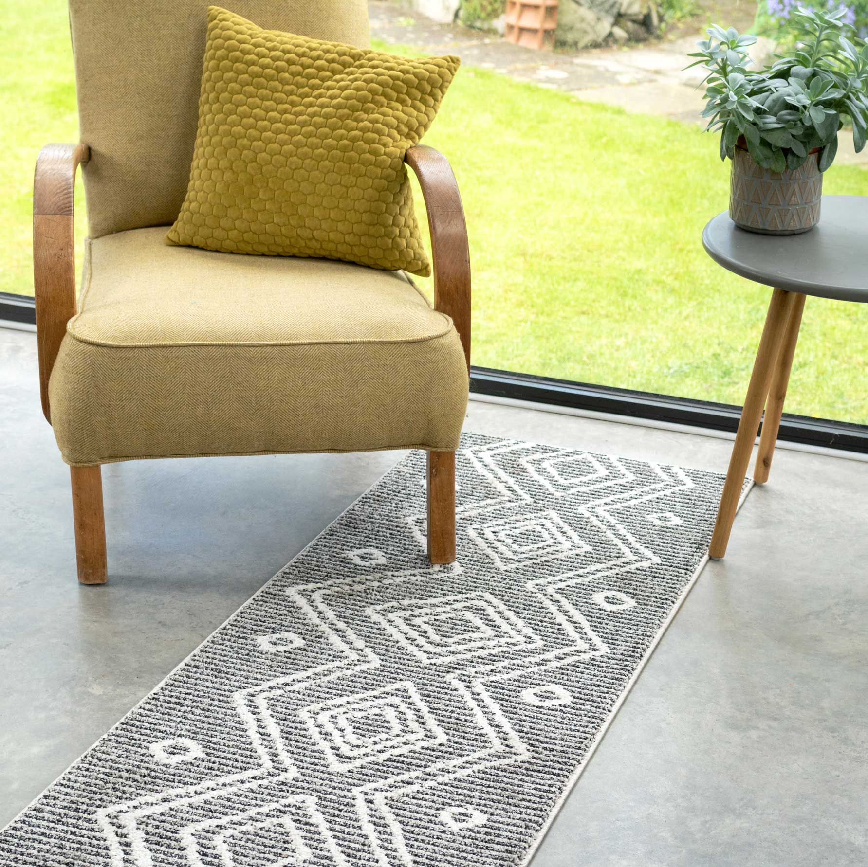 Cosy Soft Underfoot Grey Moroccan Berber Rug - Neva - Image 8