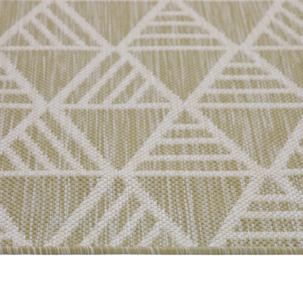 Cream Geometric Area Rug - Banyan - Image 3
