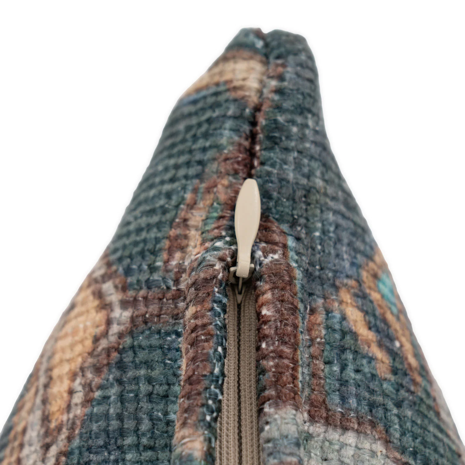 Distressed Teal Cushion Cover - Image 10