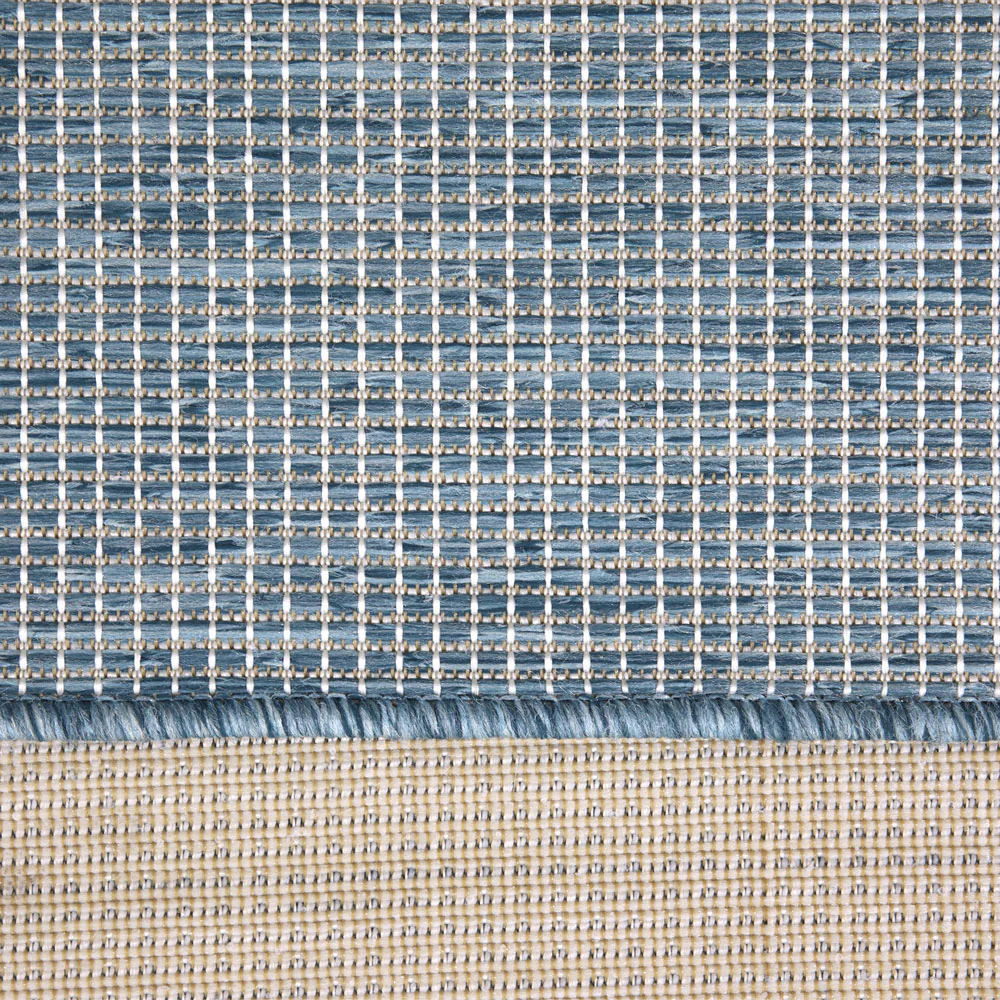 Duck Egg Weatherproof Outdoor Rug - Image 5