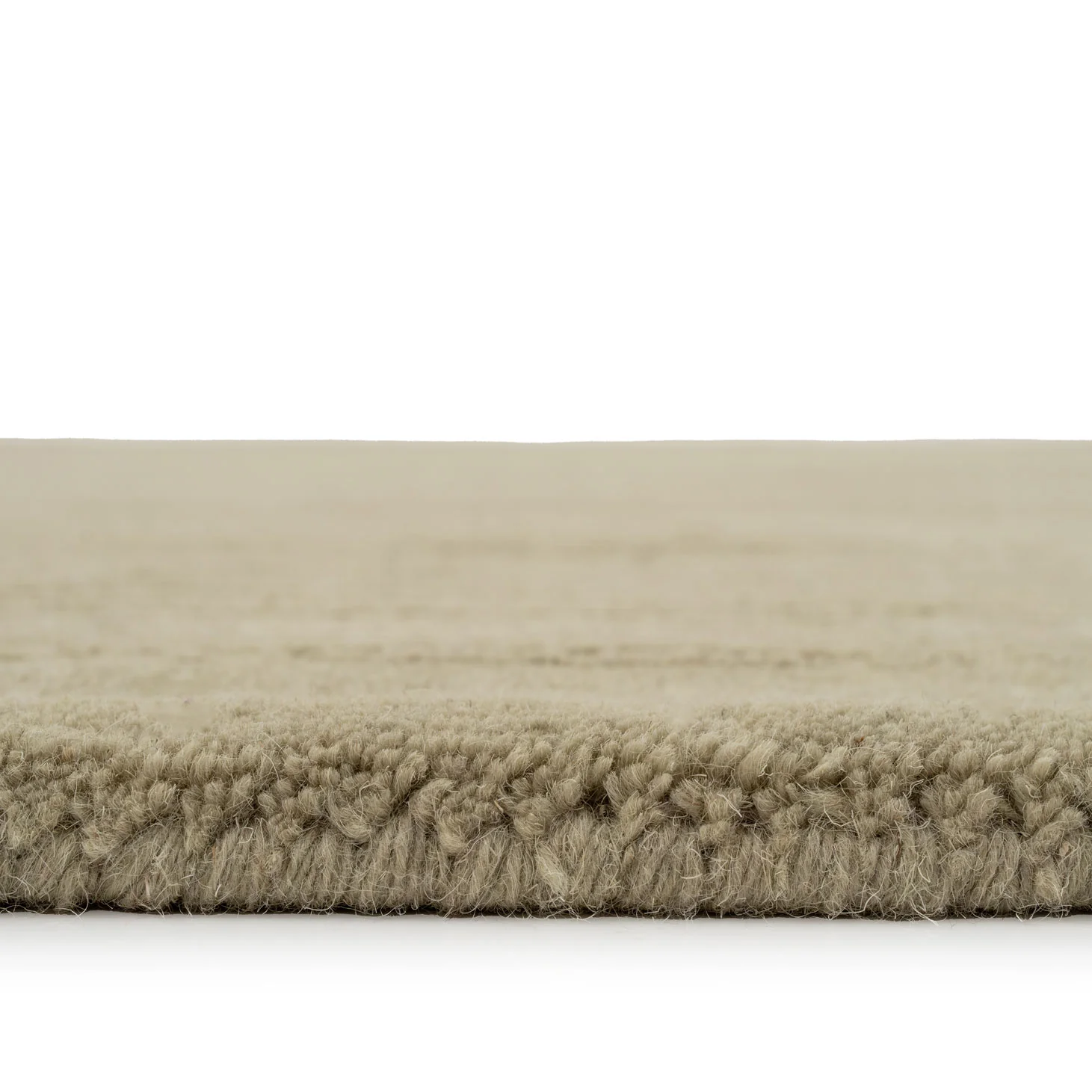 Green Bordered Wool Rug - Olann Green - Image 6