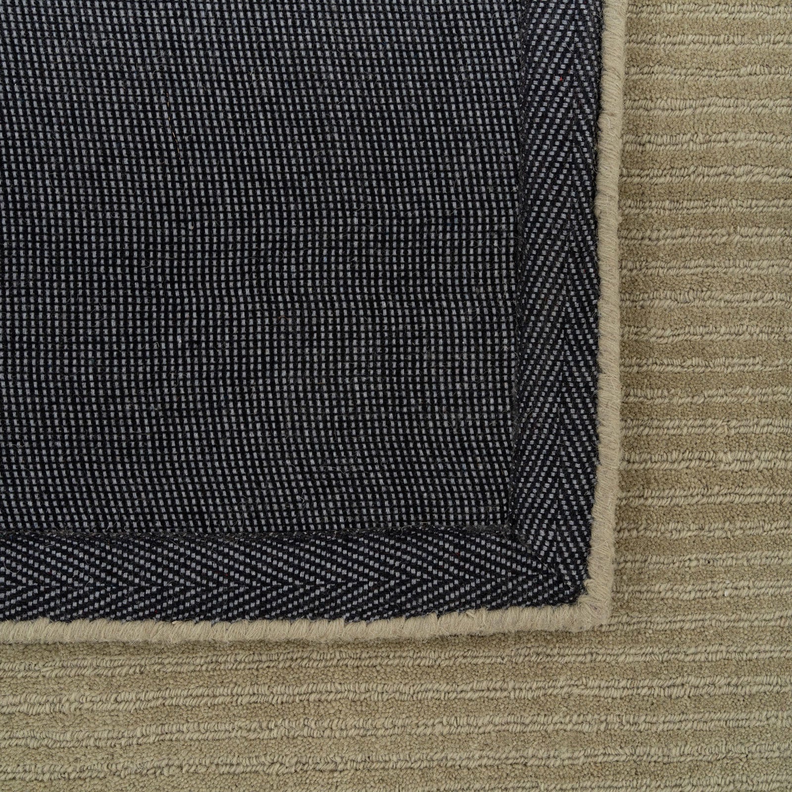 Green Bordered Wool Rug - Olann Green - Image 9