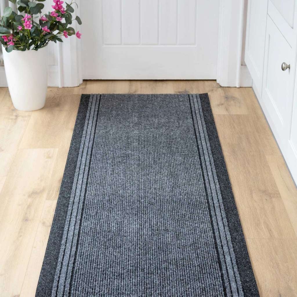 Grey Hard Wearing Runner Rugs - Image 6