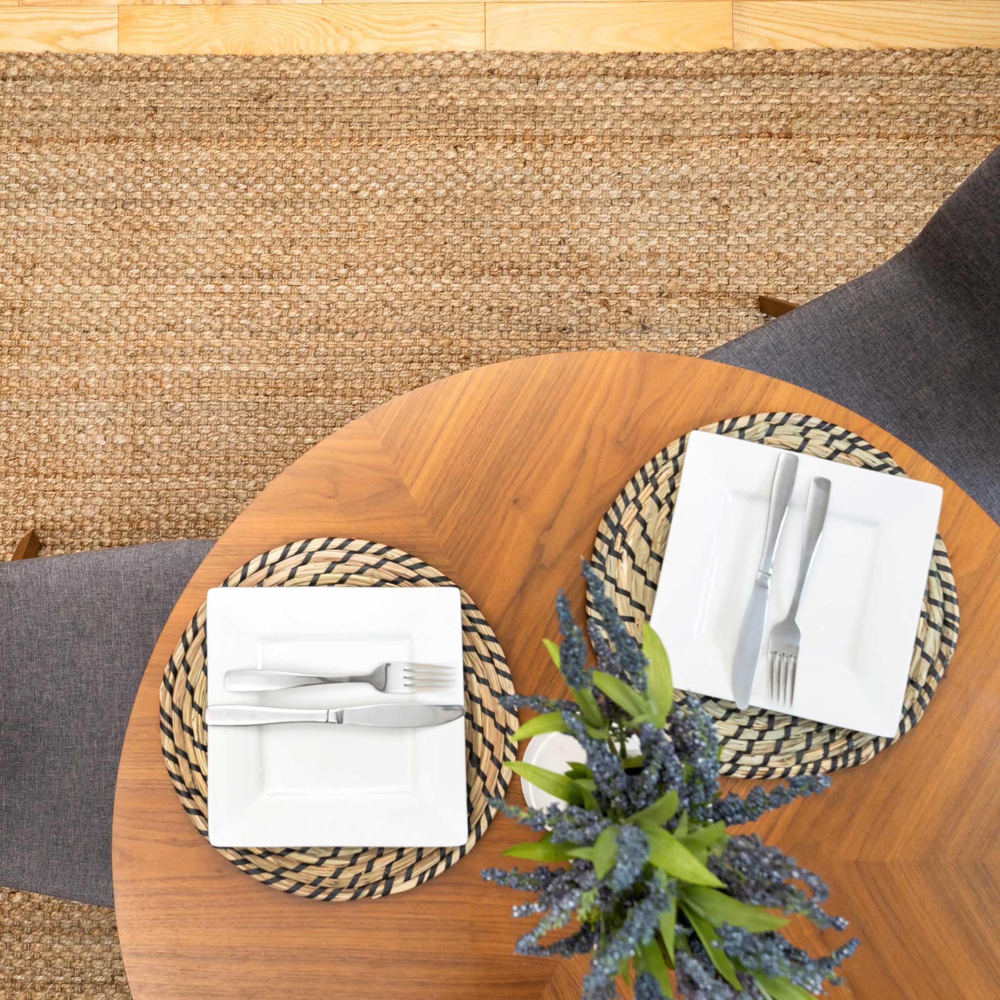 Natural Jute Stair Carpet Runner - Panama - Image 8