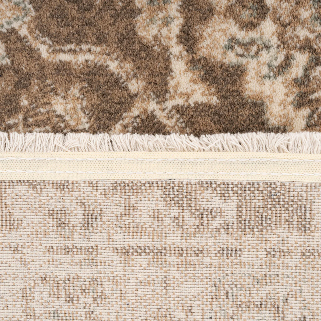 Plush Traditional Brown Runner - Sarina - Image 6