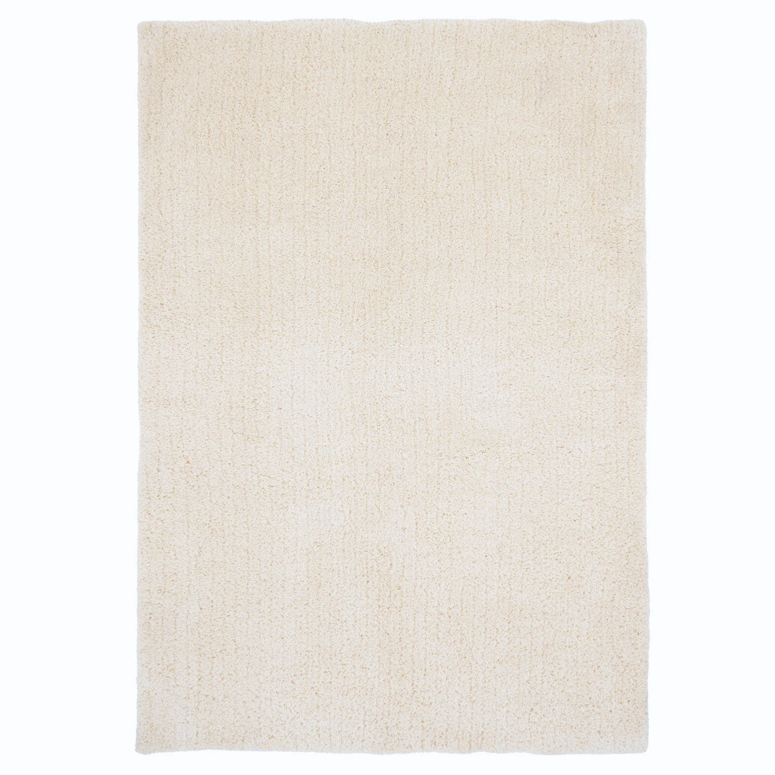 Premium Washable Shaggy Cream Rug - Image 12