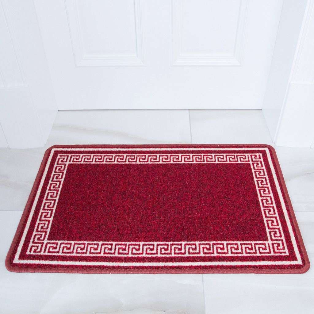 Red Hardwearing Kitchen Mat - Image 6