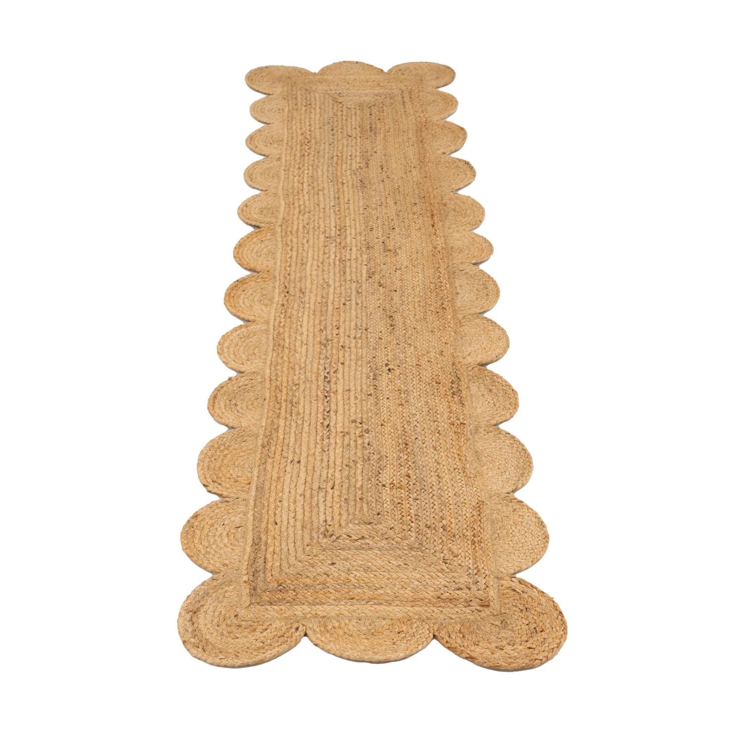Rounded Edge Jute Runner Rug - Casper - Image 3