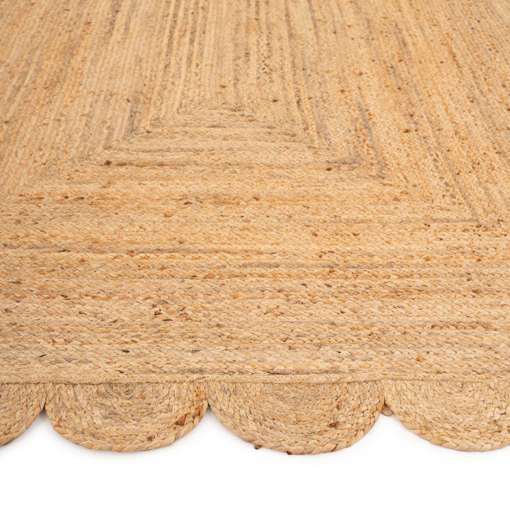Rounded Edge Jute Runner Rug - Casper - Image 6