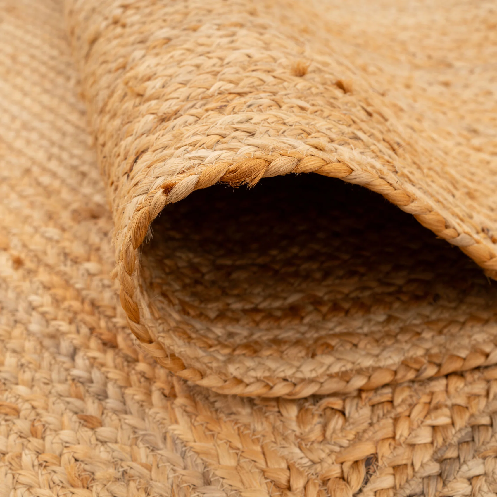 Rustic Braided Jute Runner  Rug - Althea - Image 8