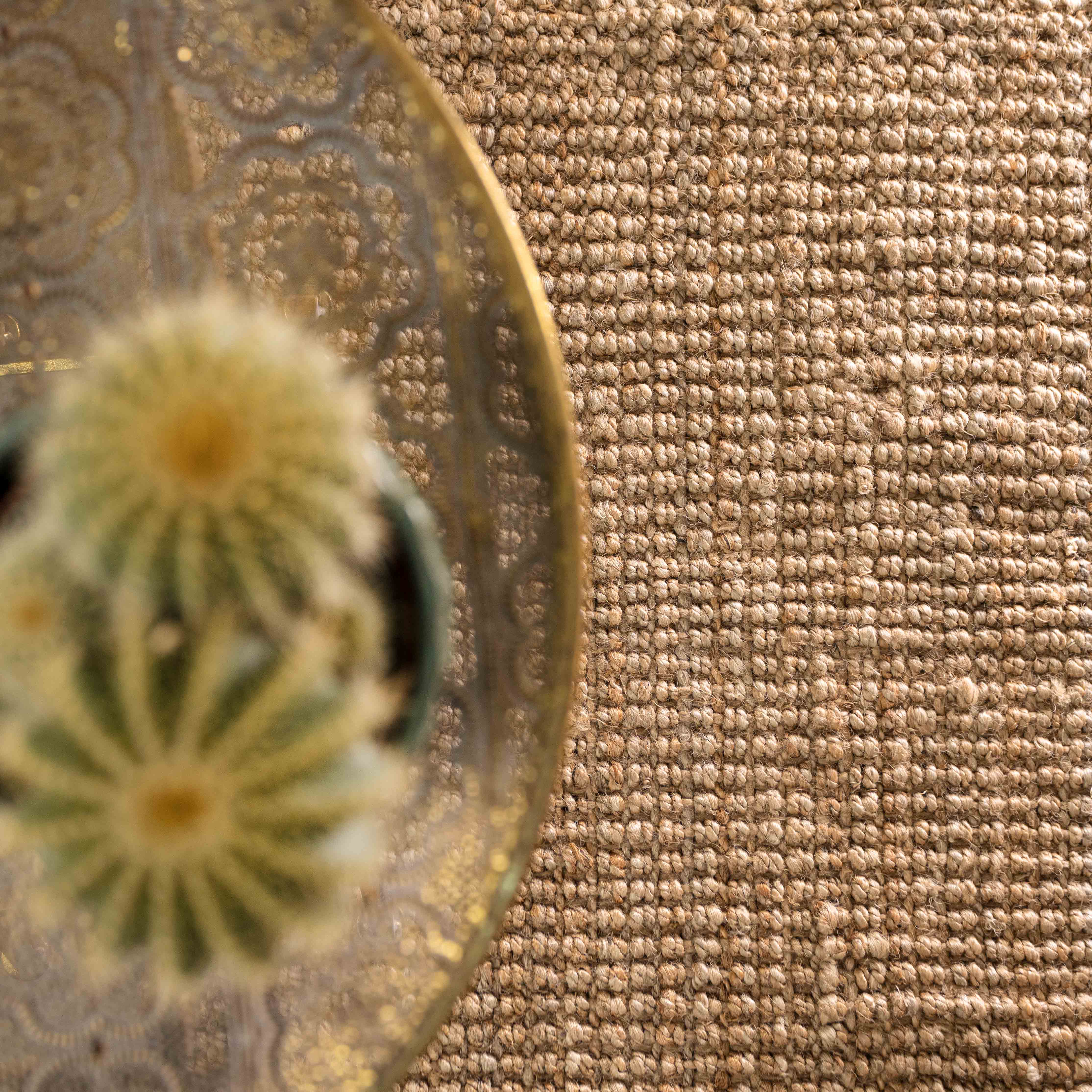 Rustic Jute Sisal Brown Natural Runner Rug - Image 5