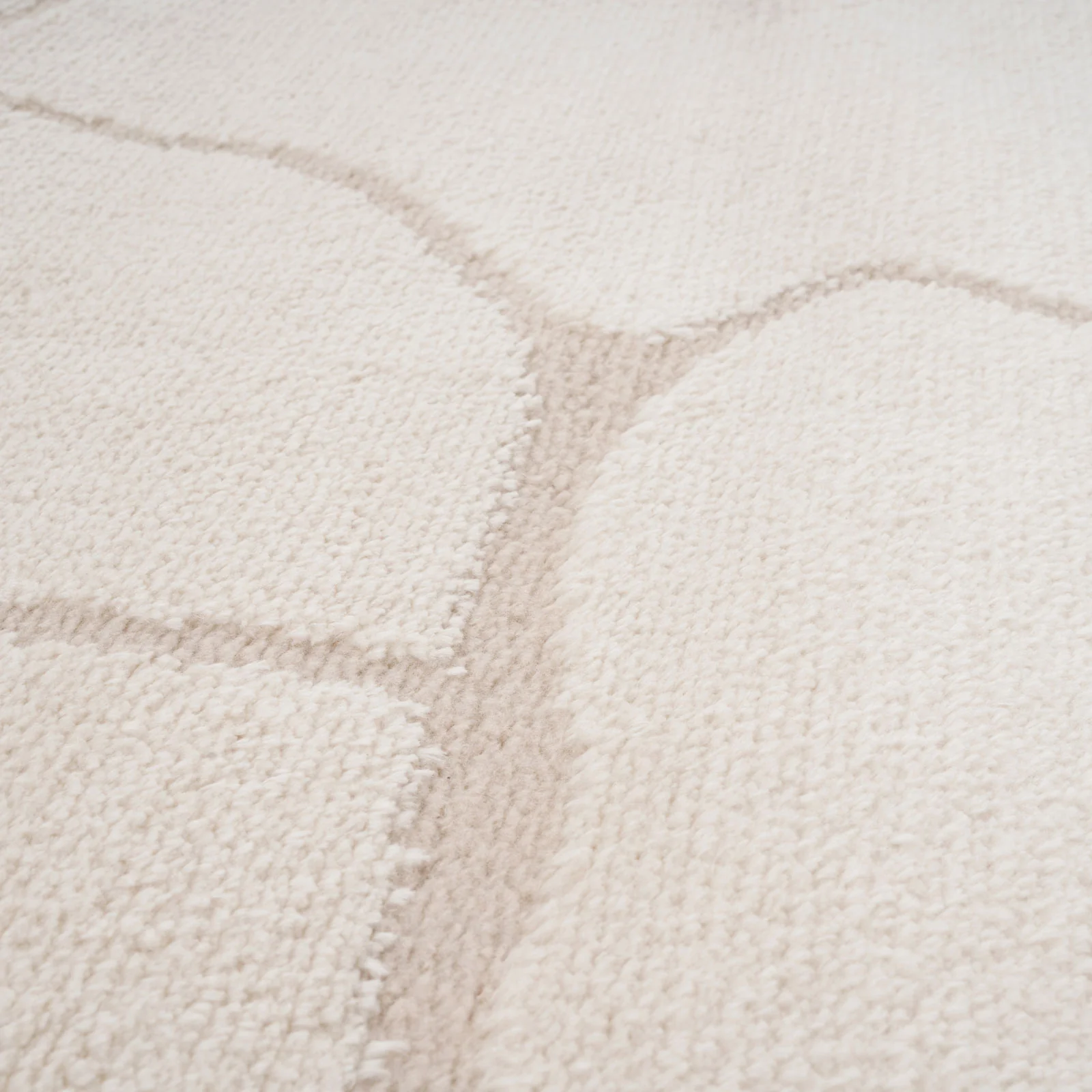 Soft Cream Abstract Rug - Aura - Image 10