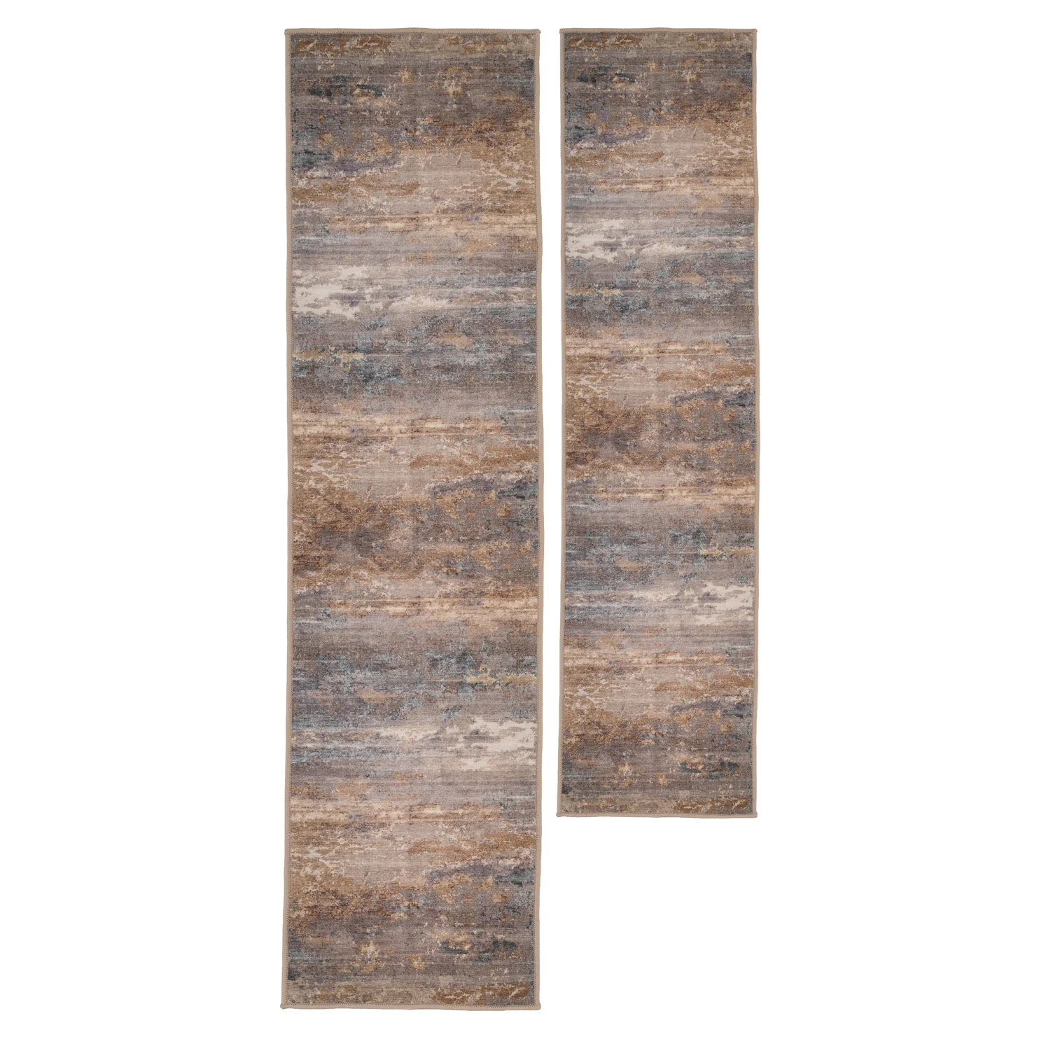 Soft Washable Brushed Gold Rug - Millie - Image 12