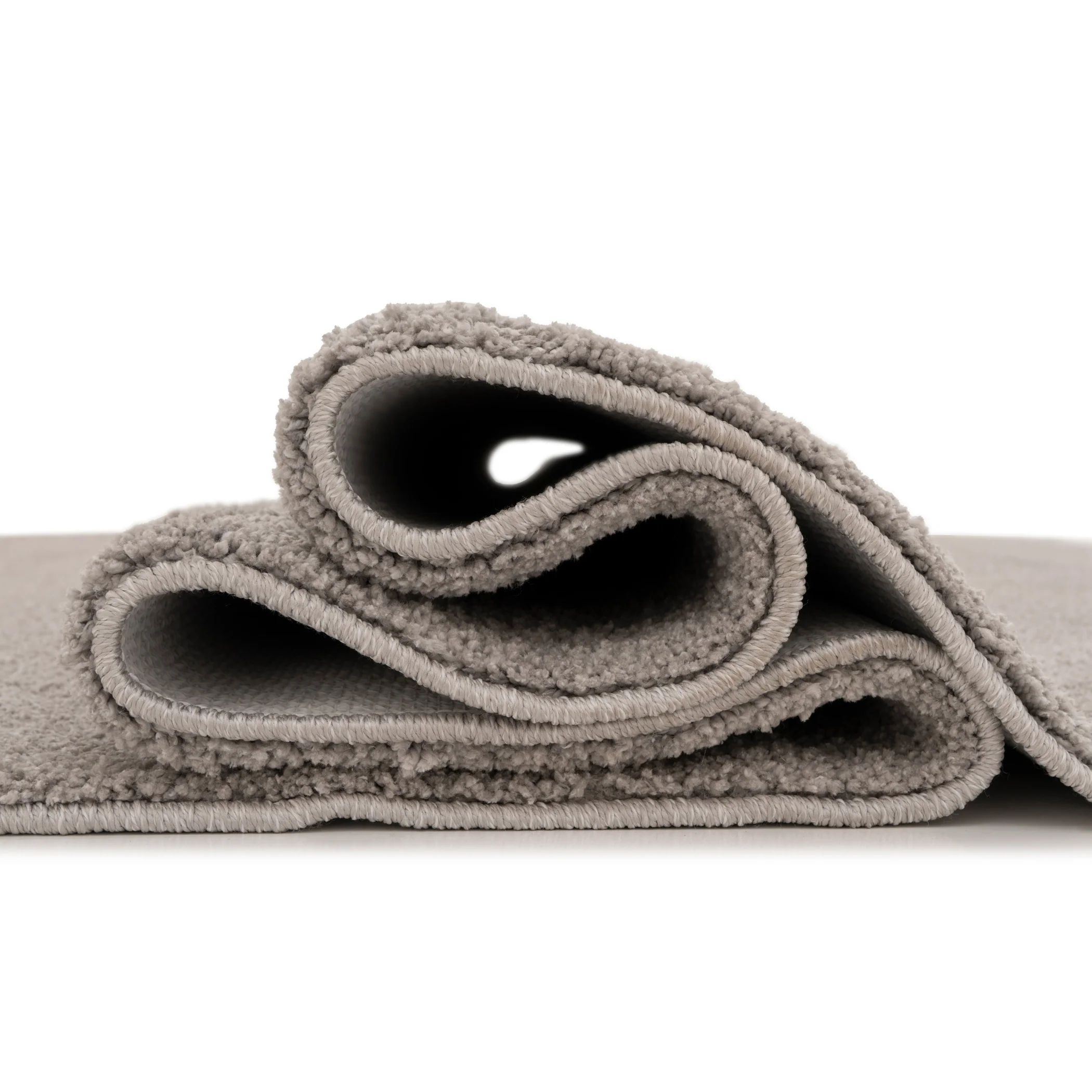 Soft Washable Silver Grey Shaggy Rug - Image 8