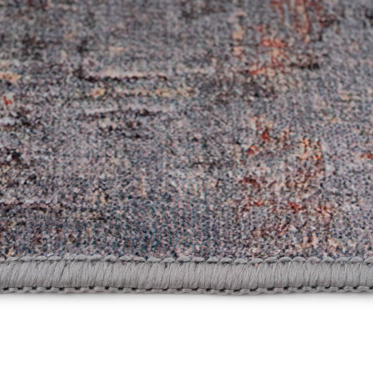 Soft Washable Abstract Grey Indoor Mat - Tara - Image 4