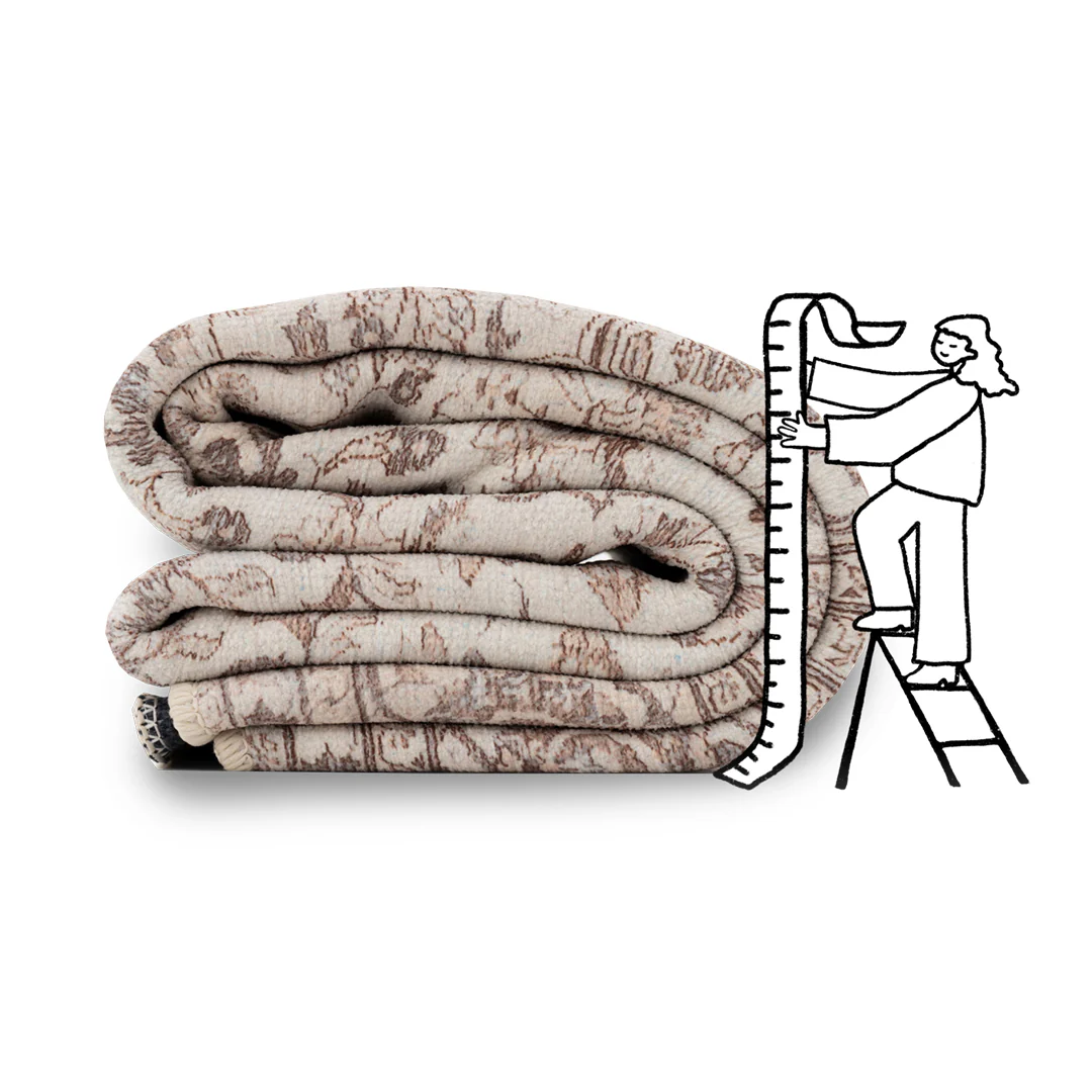 Soft Washable Cream Vintage Rug - Adeline - Image 13