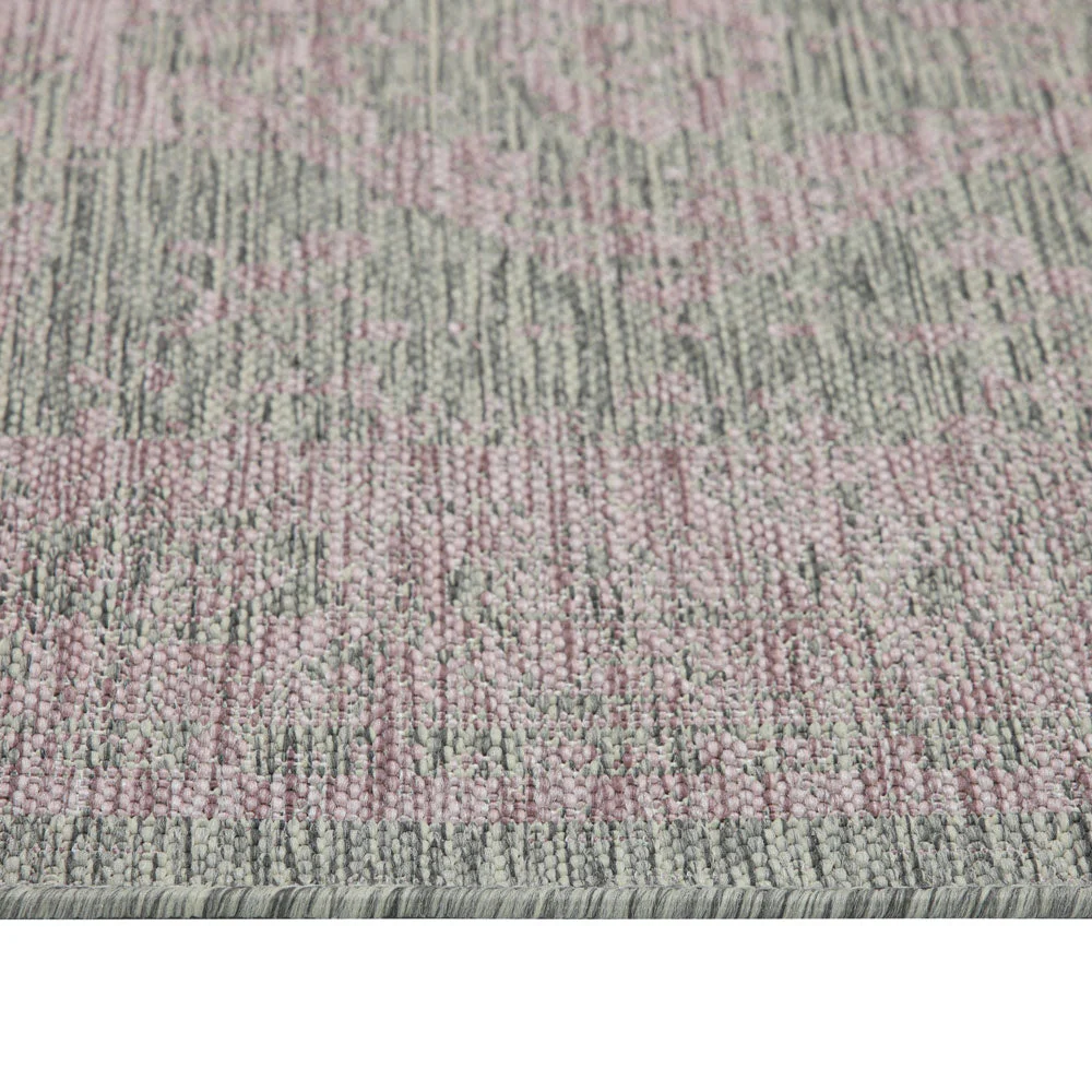 Vintage Pink Grey Area Rug - Soutil - Image 3