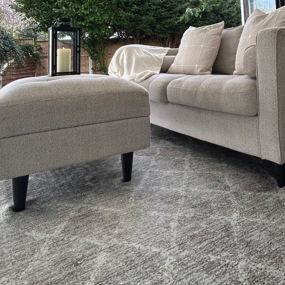 Washable Greige Berber Rug - Brindle - Image 19