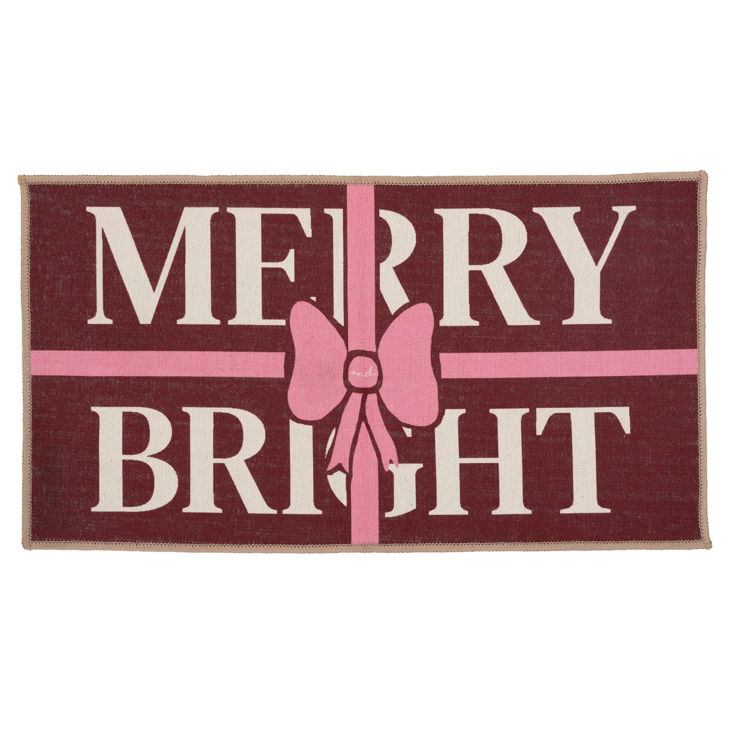 Washable Christmas Merry Doormat - Merry - Image 9