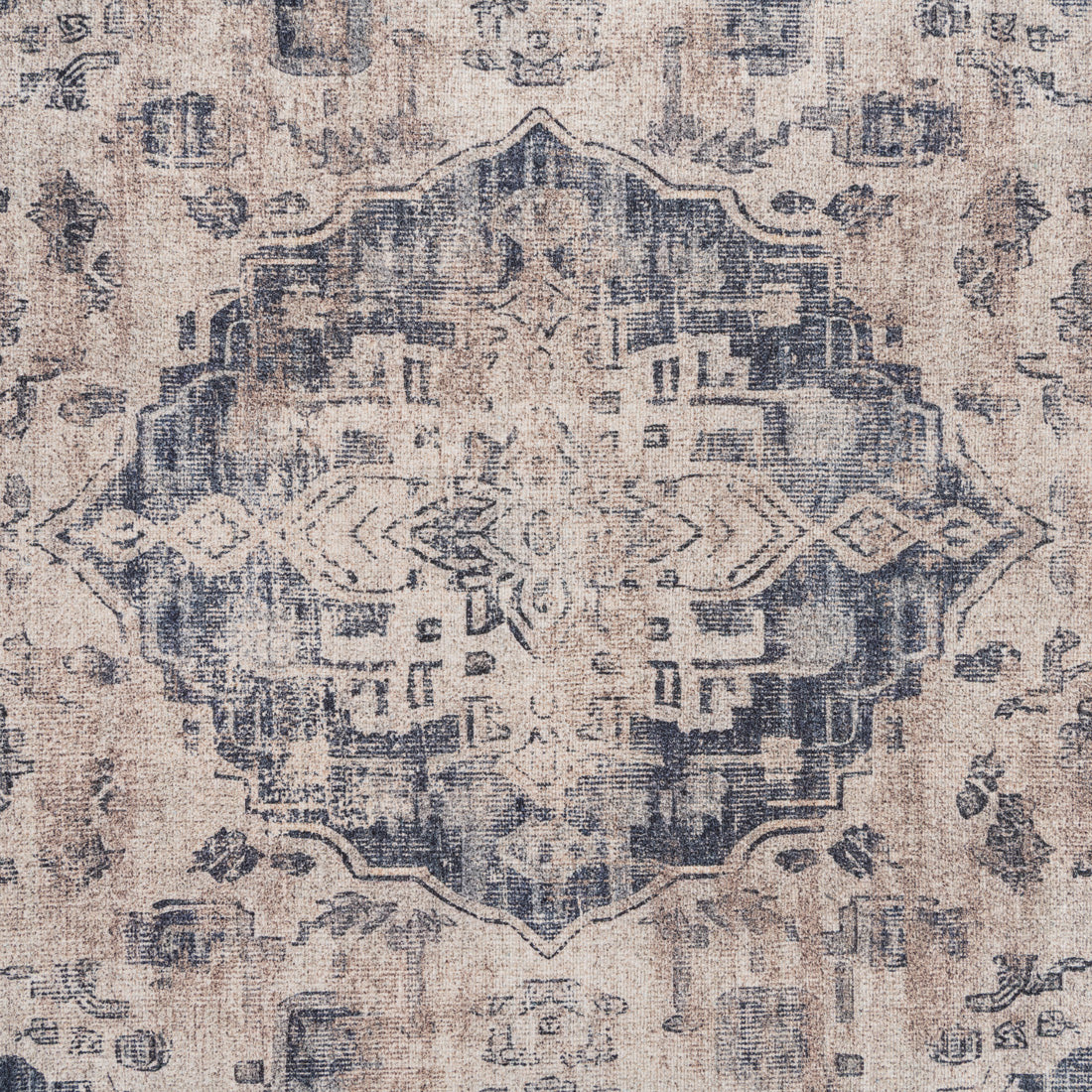 Washable Blue Traditional Runner - Kith - Image 8