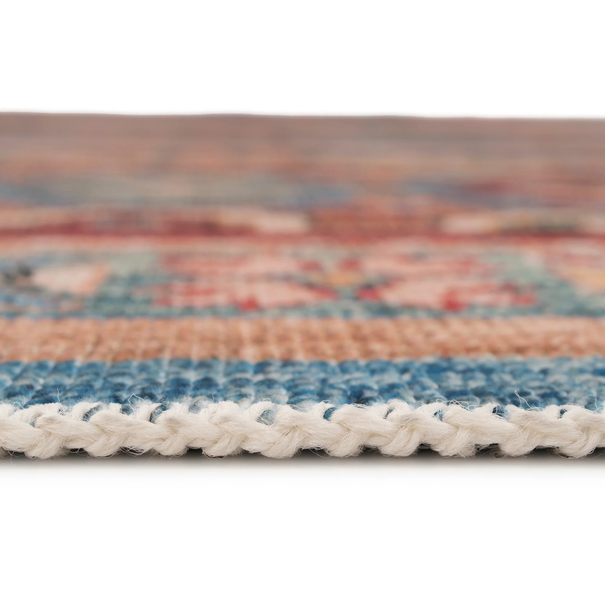 Washable Looped Multicolour Boho Runner - Alia - Image 4