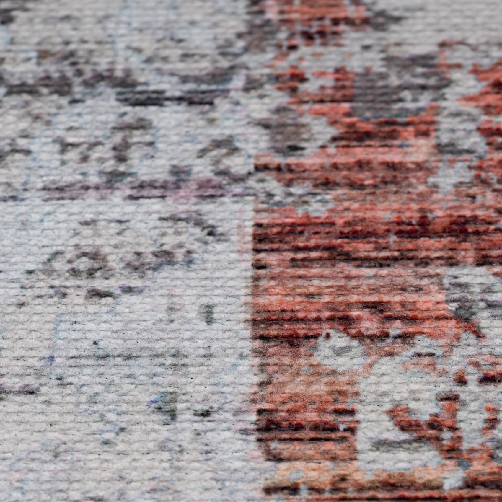 Flatwoven Washable Muted Coral Runner - Brady - Image 8